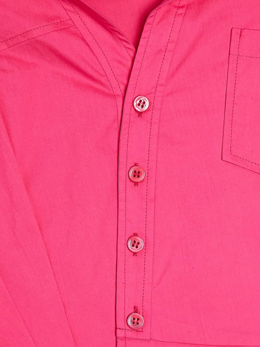 JACQUEMUS Kids Mini Cotton Shirt