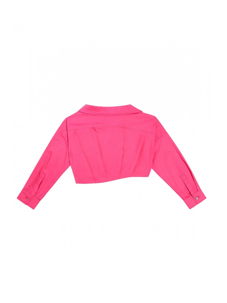 JACQUEMUS Kids Mini Cotton Shirt