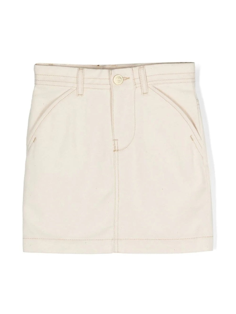 JACQUEMUS Girls' Mini Jean Skirt