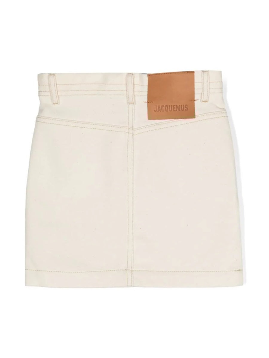 JACQUEMUS Girls' Mini Jean Skirt