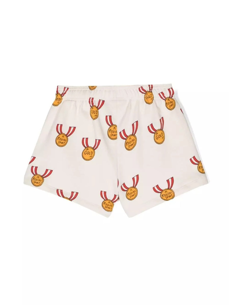 MINI RODINI Mini Medal AOP Sweatshorts - Baby