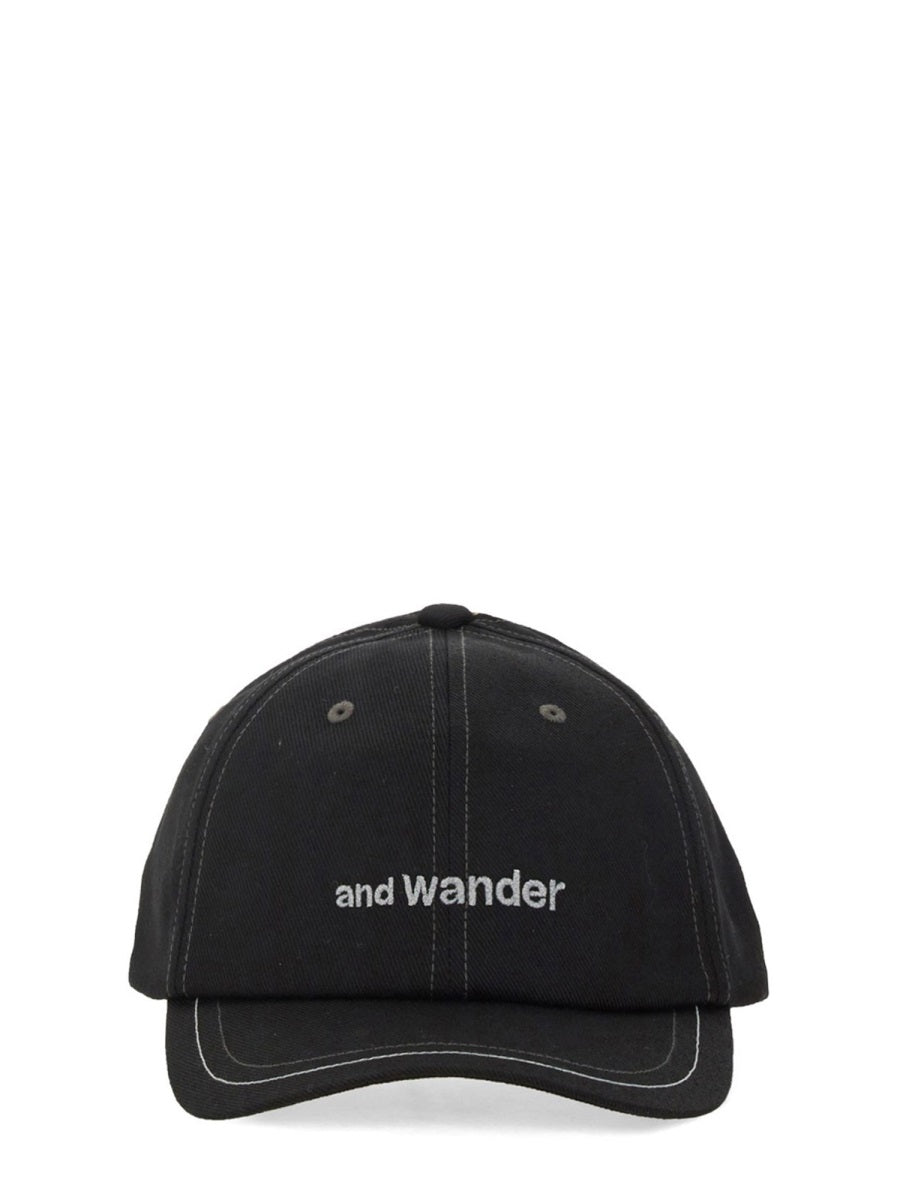AND WANDER Essential Cotton Baseball Hat