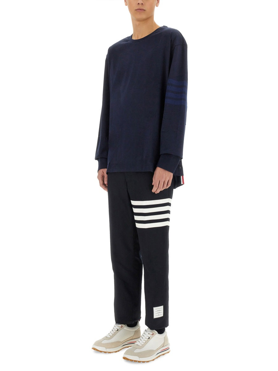 THOM BROWNE Men's Mini 4-Bar Shirt