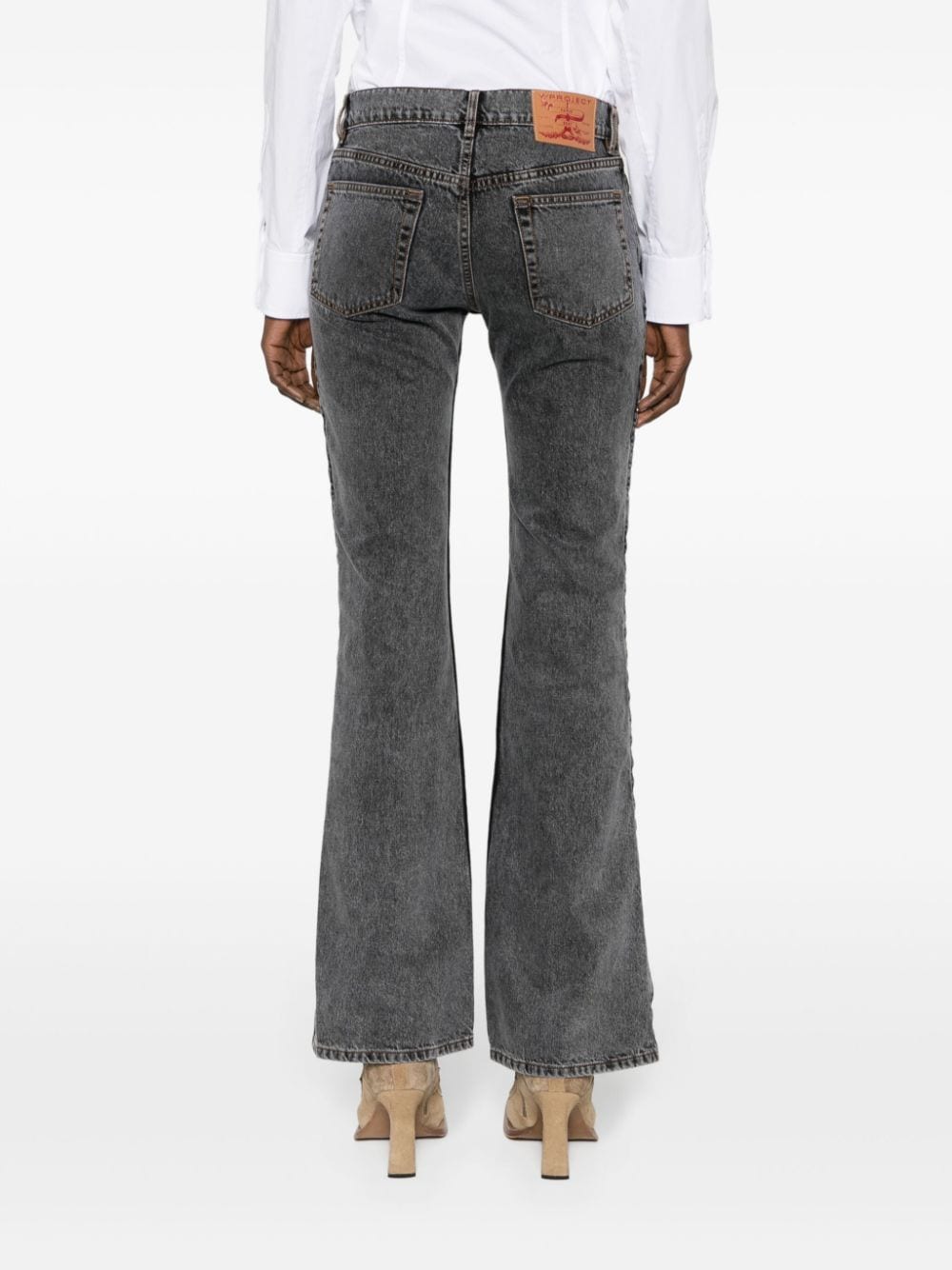 Y/PROJECT Evergreen Hook and Eye Slim Denim Jeans - Women's