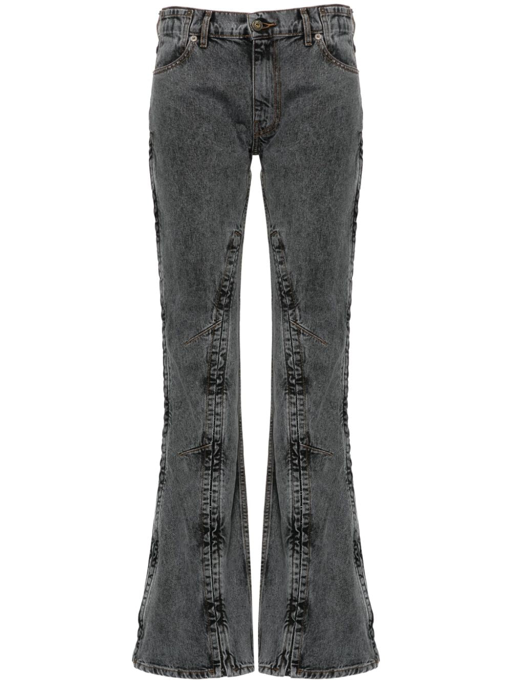 Y/PROJECT Evergreen Hook and Eye Slim Denim Jeans - Women's