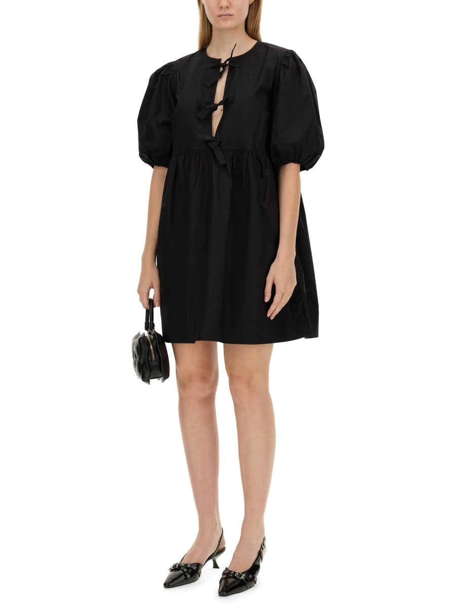 GANNI Oversized Short Dress - Size 36