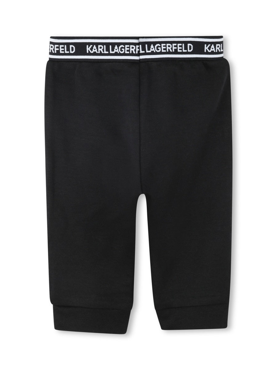 KARL LAGERFELD Complete Mini Tee Shirt & Fitted Leggings Set for Girls