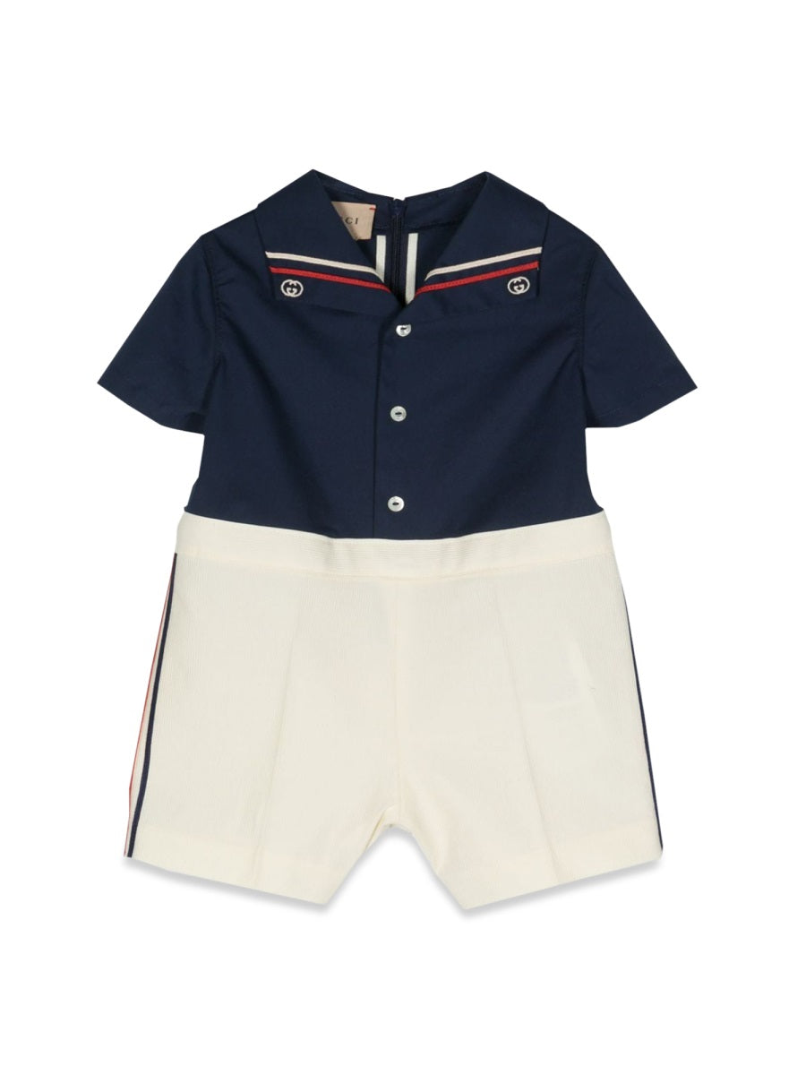 GUCCI Mini All-in-One Poplin Shirt