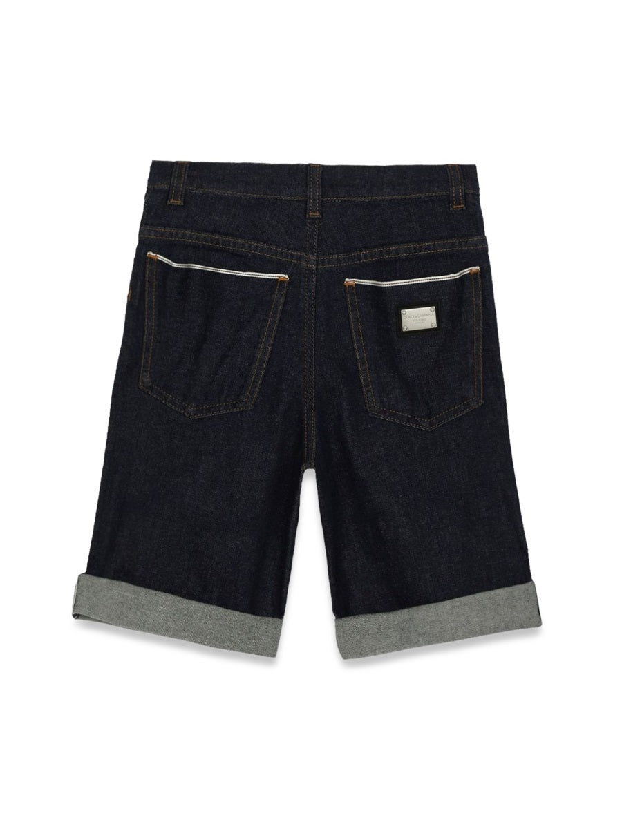 DOLCE & GABBANA Girls' Mini Bermuda Shorts