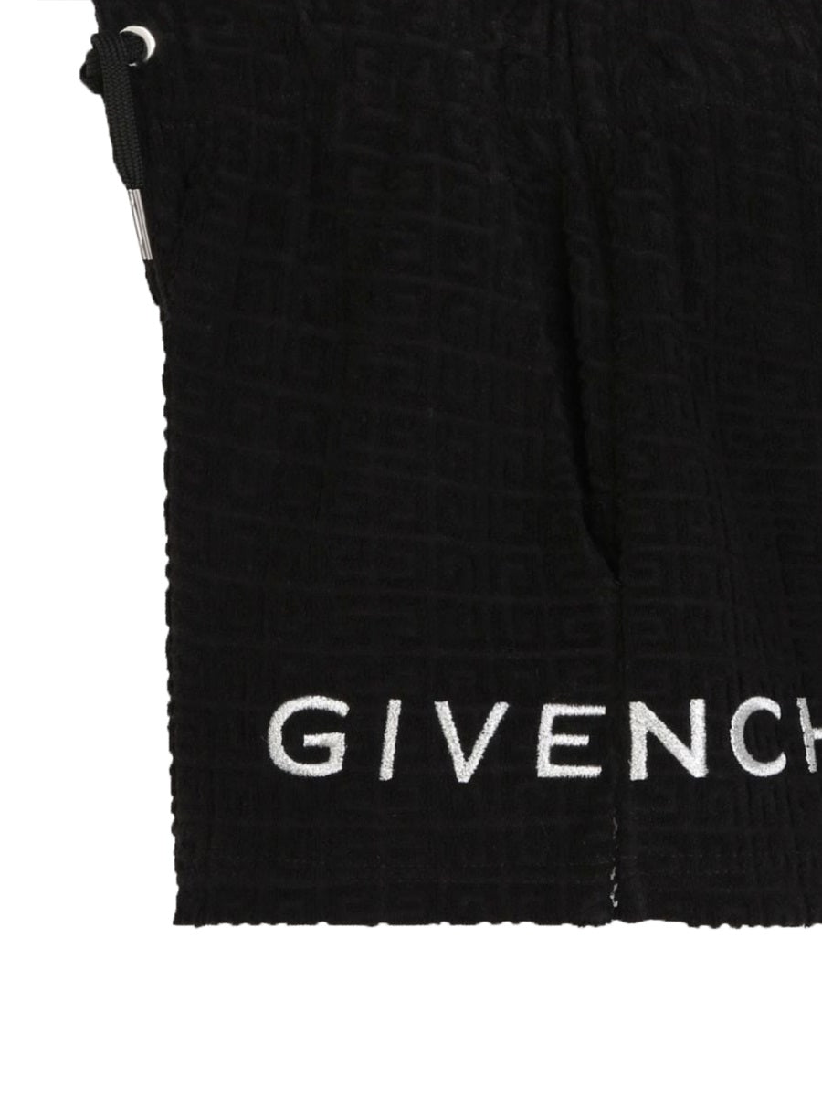 GIVENCHY Girls' Mini Cotton Shorts for Spring/Summer 2024