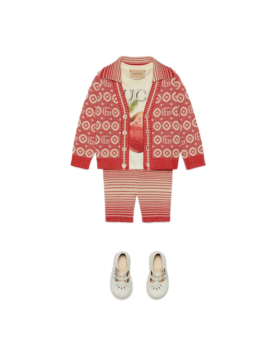 GUCCI Mini Bermuda Shorts with Stripes