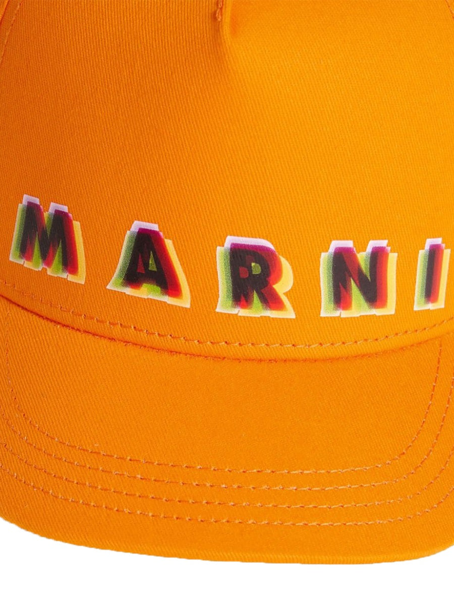 MARNI Unisex Mini Cotton Hat for Kids