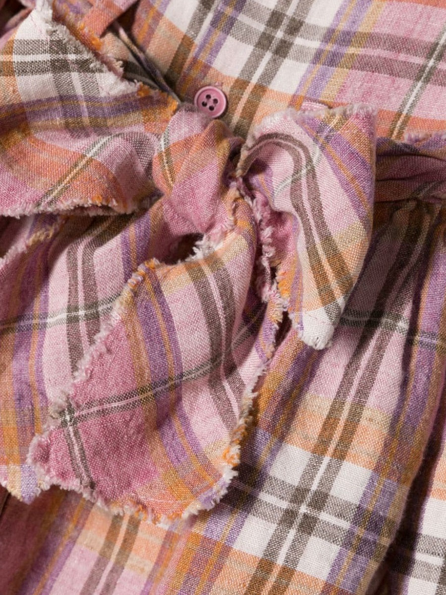 IL GUFO Mini Linen Dress for Baby Girls