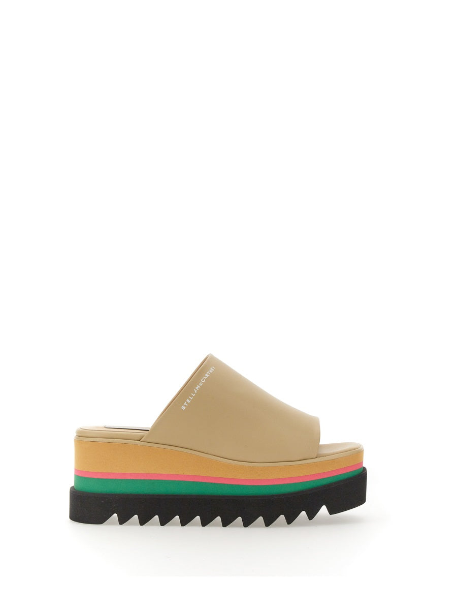 STELLA McCARTNEY Eco-Friendly Sneakelyse Sandals with 8 cm Heel