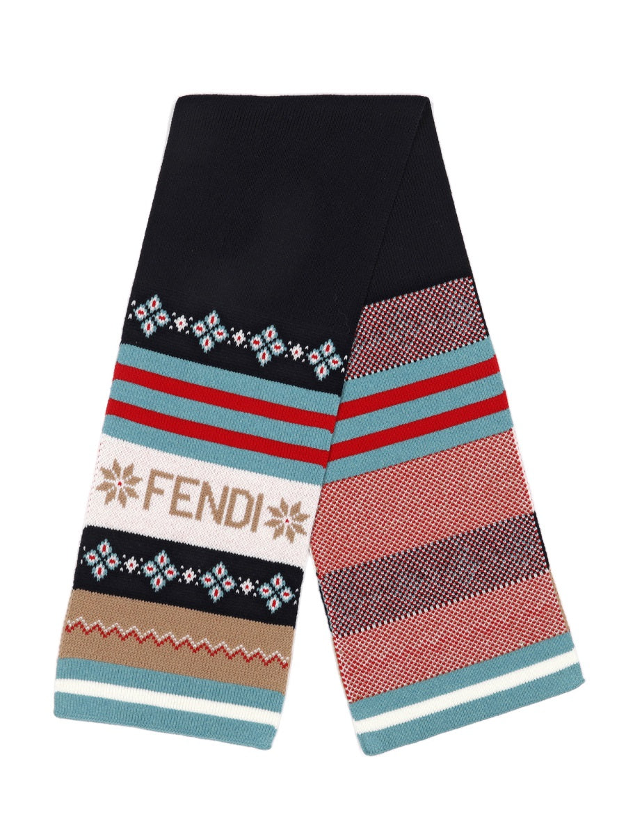 FENDI Unisex Mini Apres Ski Scarf