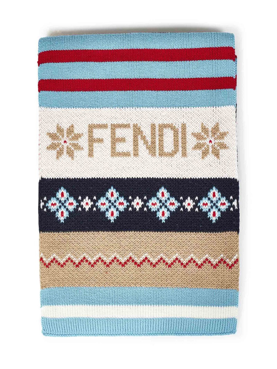FENDI Unisex Mini Apres Ski Scarf