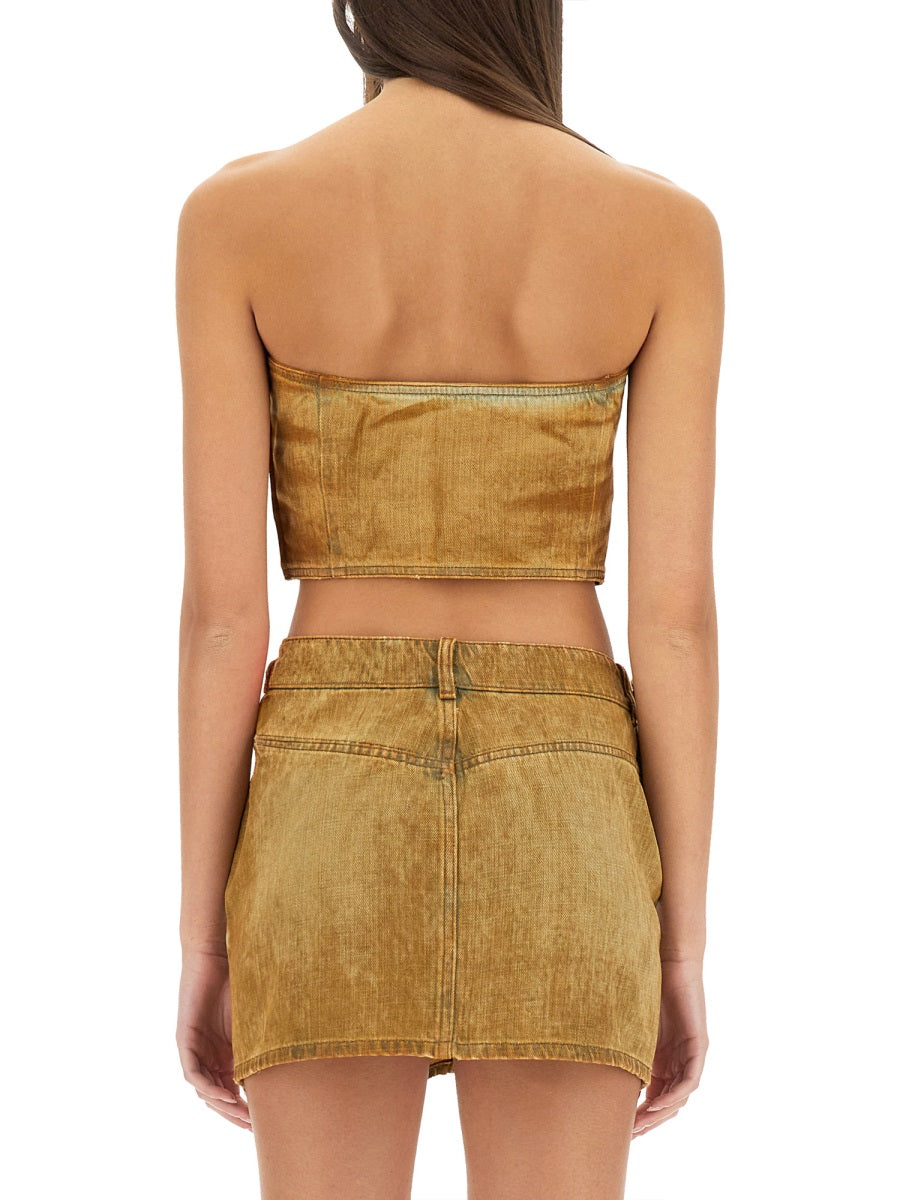 DIESEL Regular Fit Cotton Top - Size S