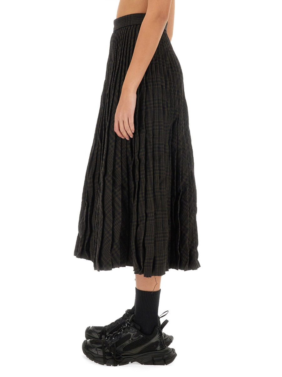BALENCIAGA Essentials Pleated Skirt Size 40 IT