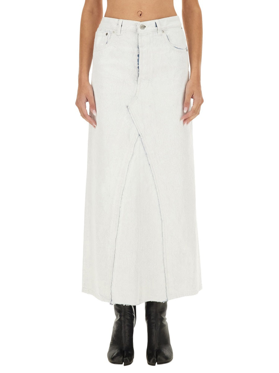 MAISON MARGIELA Chic Midi Skirt for Fashion-Forward Women