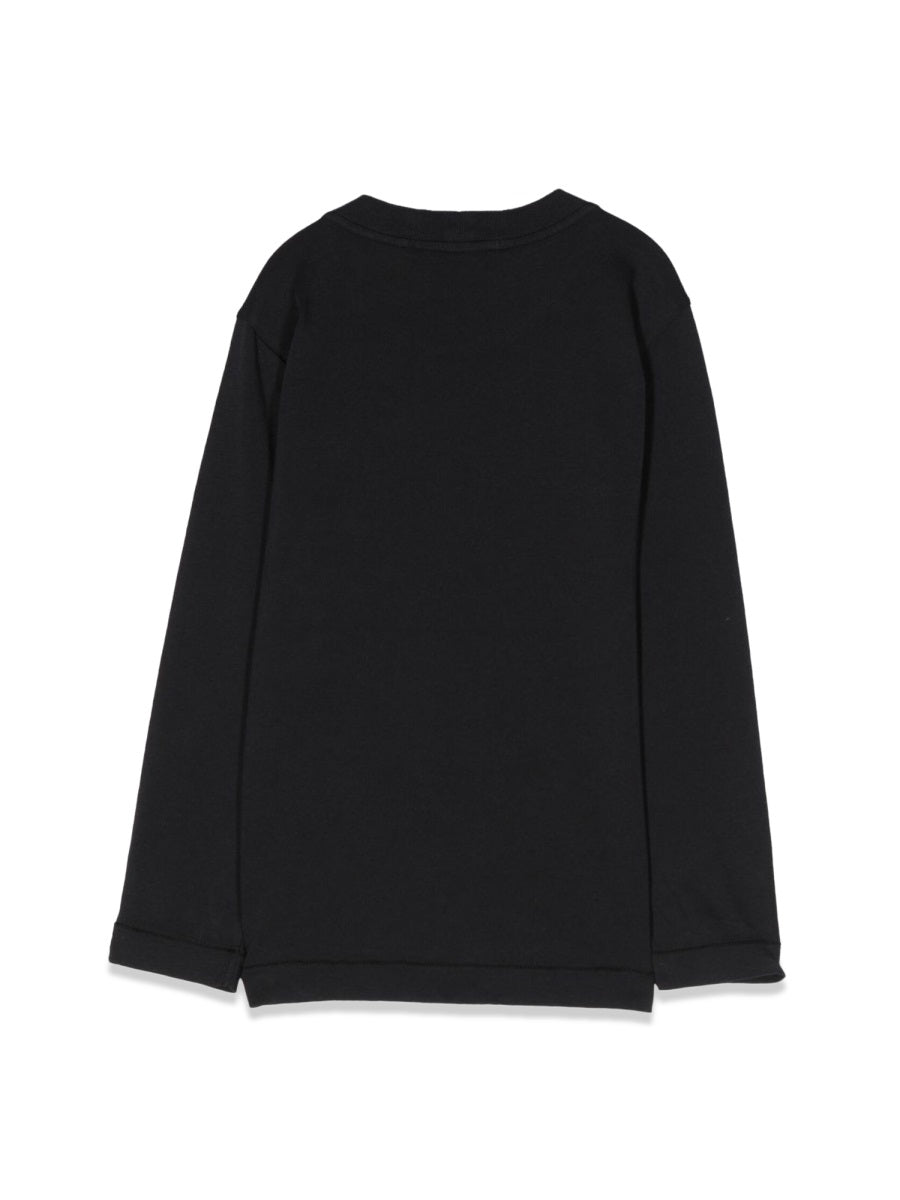 STONE ISLAND Boys Long Sleeve Mini T-Shirt
