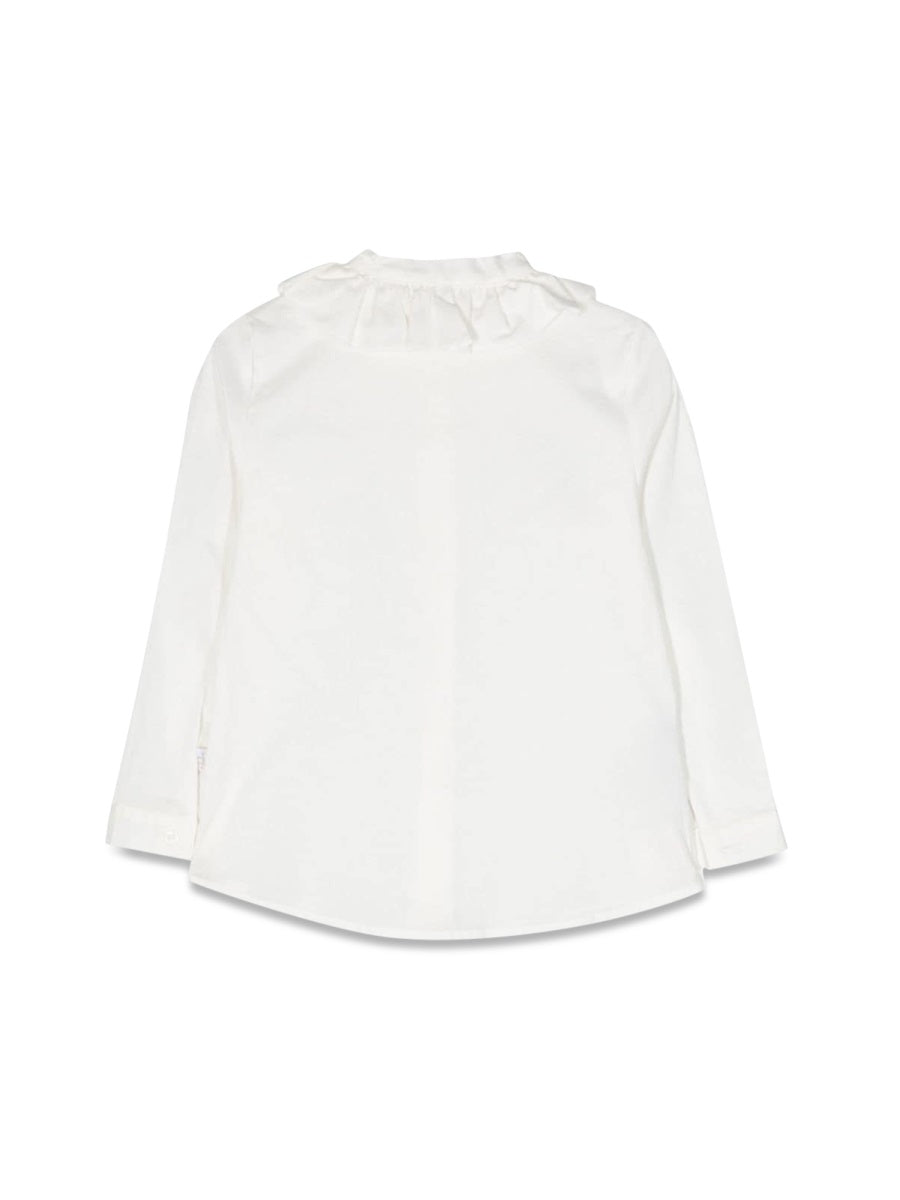 IL GUFO Long Sleeve Mini Shirt for Girls