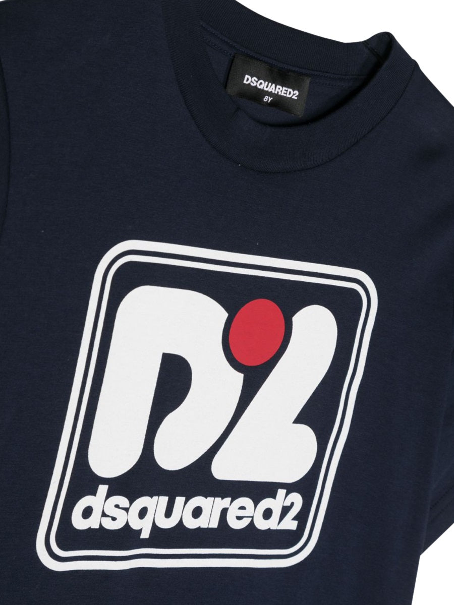 DSQUARED Slouch Fit Mini T-Shirt