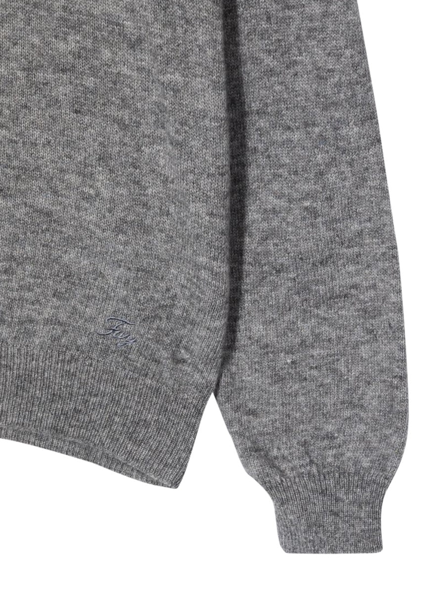 FAY Crew Neck Sweater for Kids