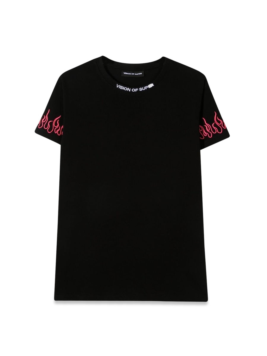 VISION OF SUPER Embroidered T-Shirt for Teens - FW21 Collection