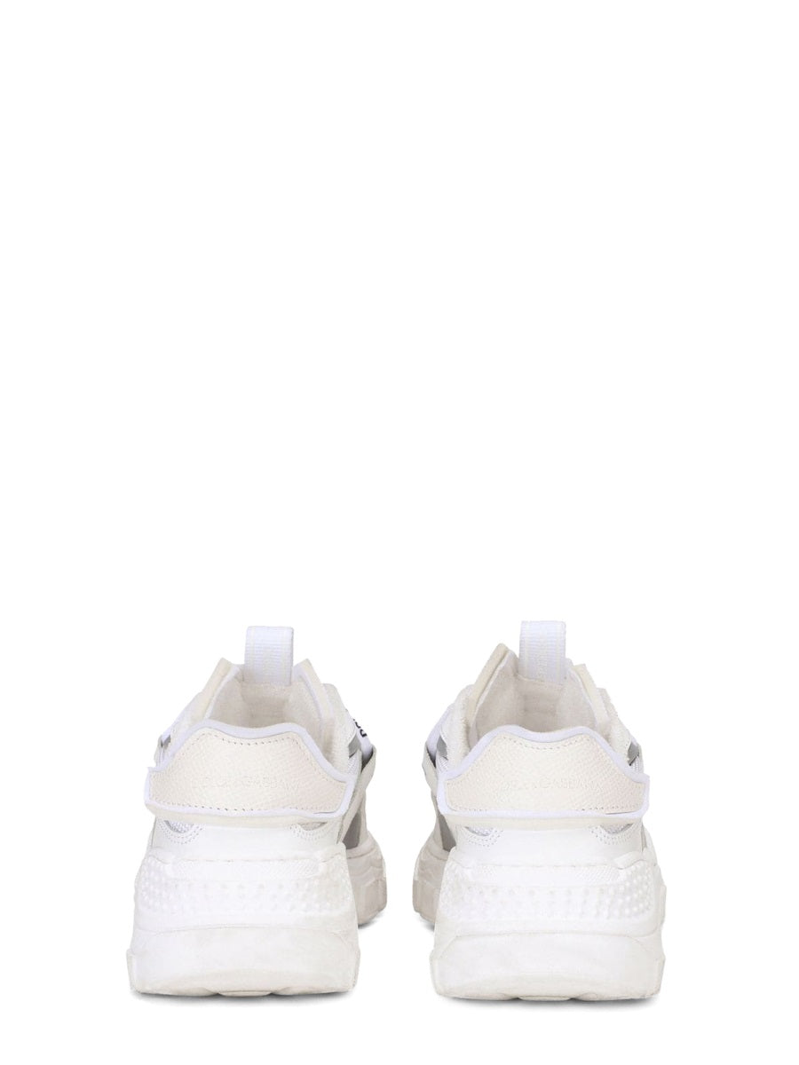 DOLCE & GABBANA Unisex Low Lace-Up Sneakers for Kids