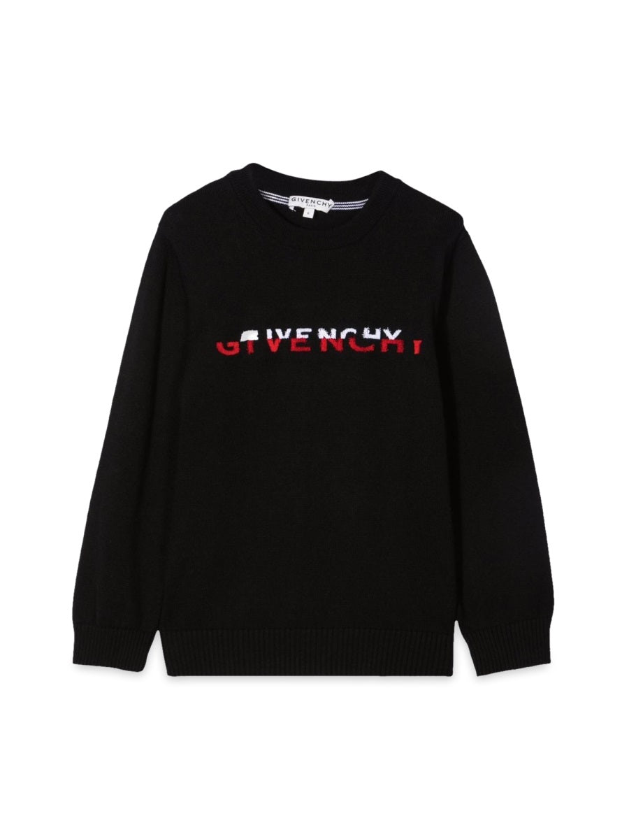 GIVENCHY Kids' Mini Knit Jumper with Embroidered Design