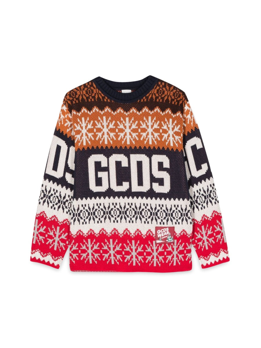 GCDS Mini Boys' Cozy Cotton Sweater
