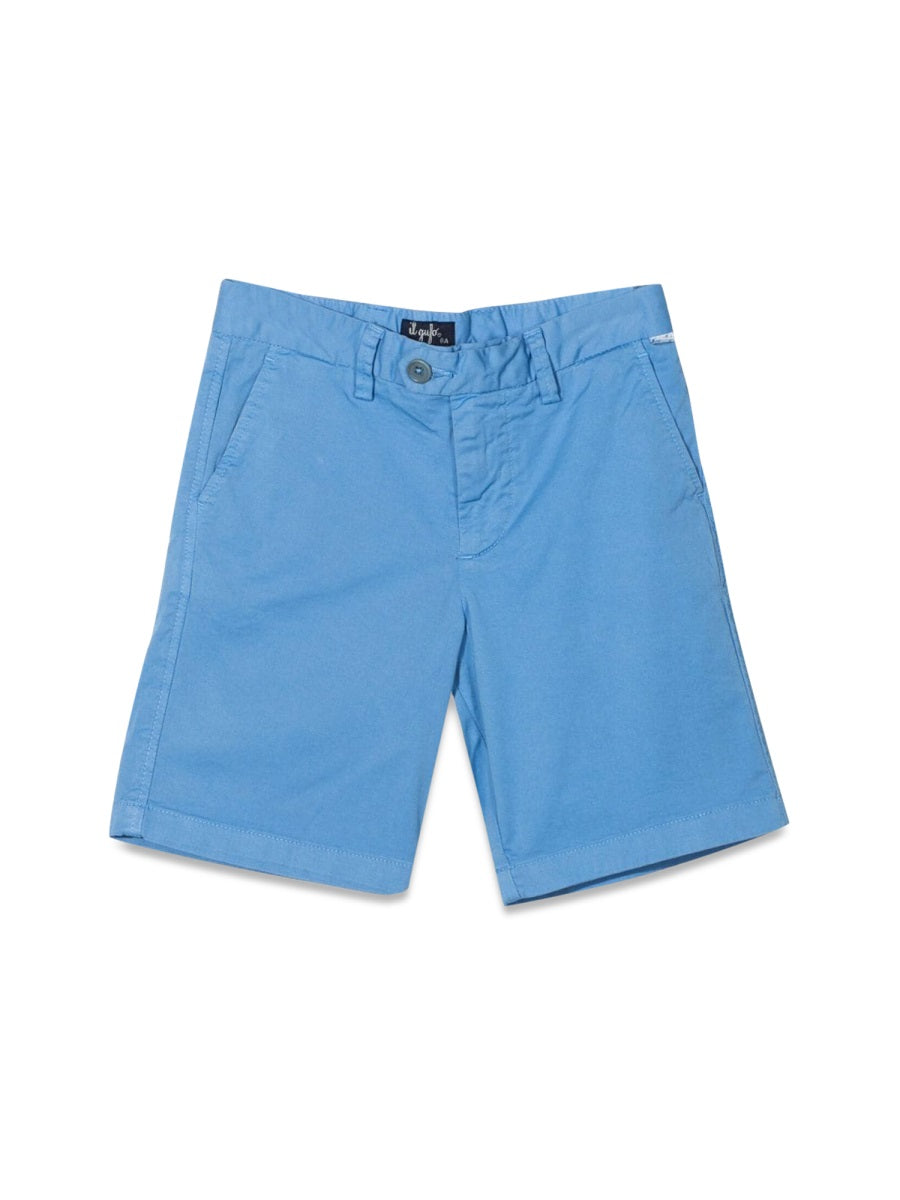 IL GUFO Boys' Classic Mini Bermuda Shorts