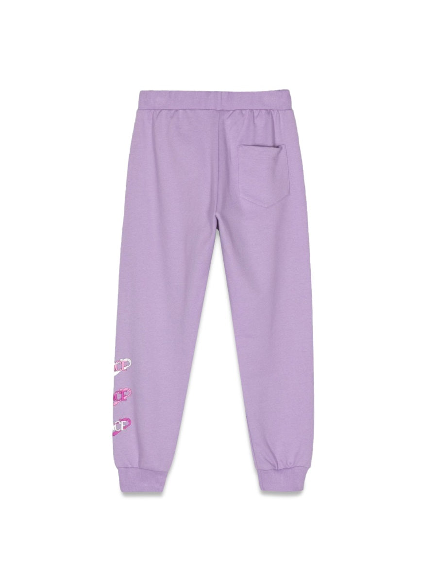 VERSACE Girls' Logo Pin Sweatpants - Mini Fit