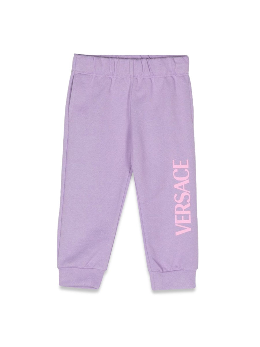 VERSACE Unisex Cotton Sweatpants for Baby