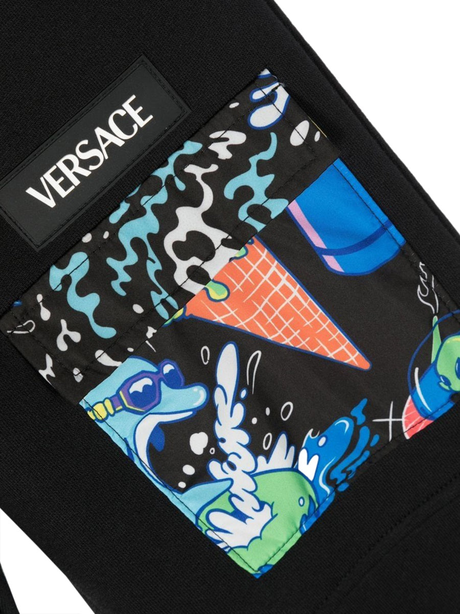 VERSACE Holiday Mini Sweatpants for Boys