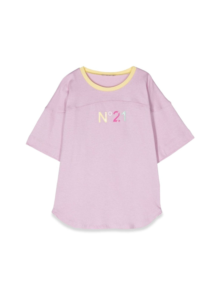 N°21 Girls' Mini Cotton T-Shirt