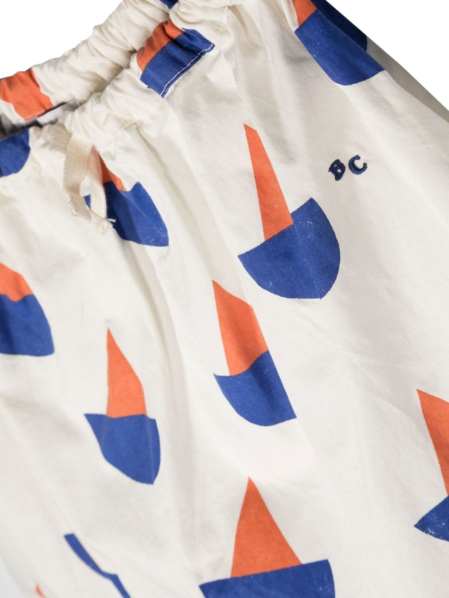 BOBO CHOSES Sailboat Mini All-Over Skirt