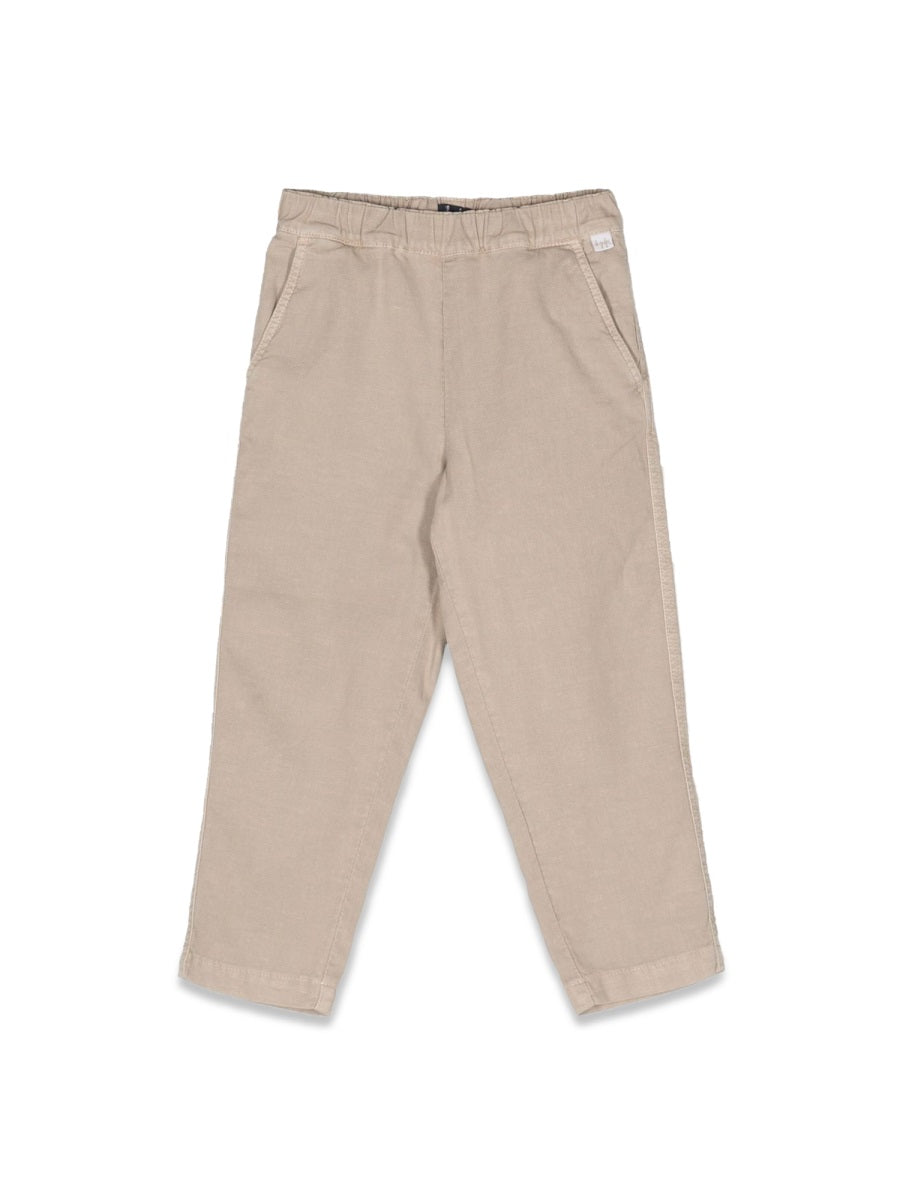 IL GUFO Boys' Mini Cotton-Linen Blend Trousers