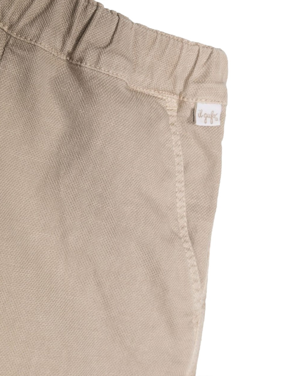 IL GUFO Boys' Mini Cotton-Linen Blend Trousers