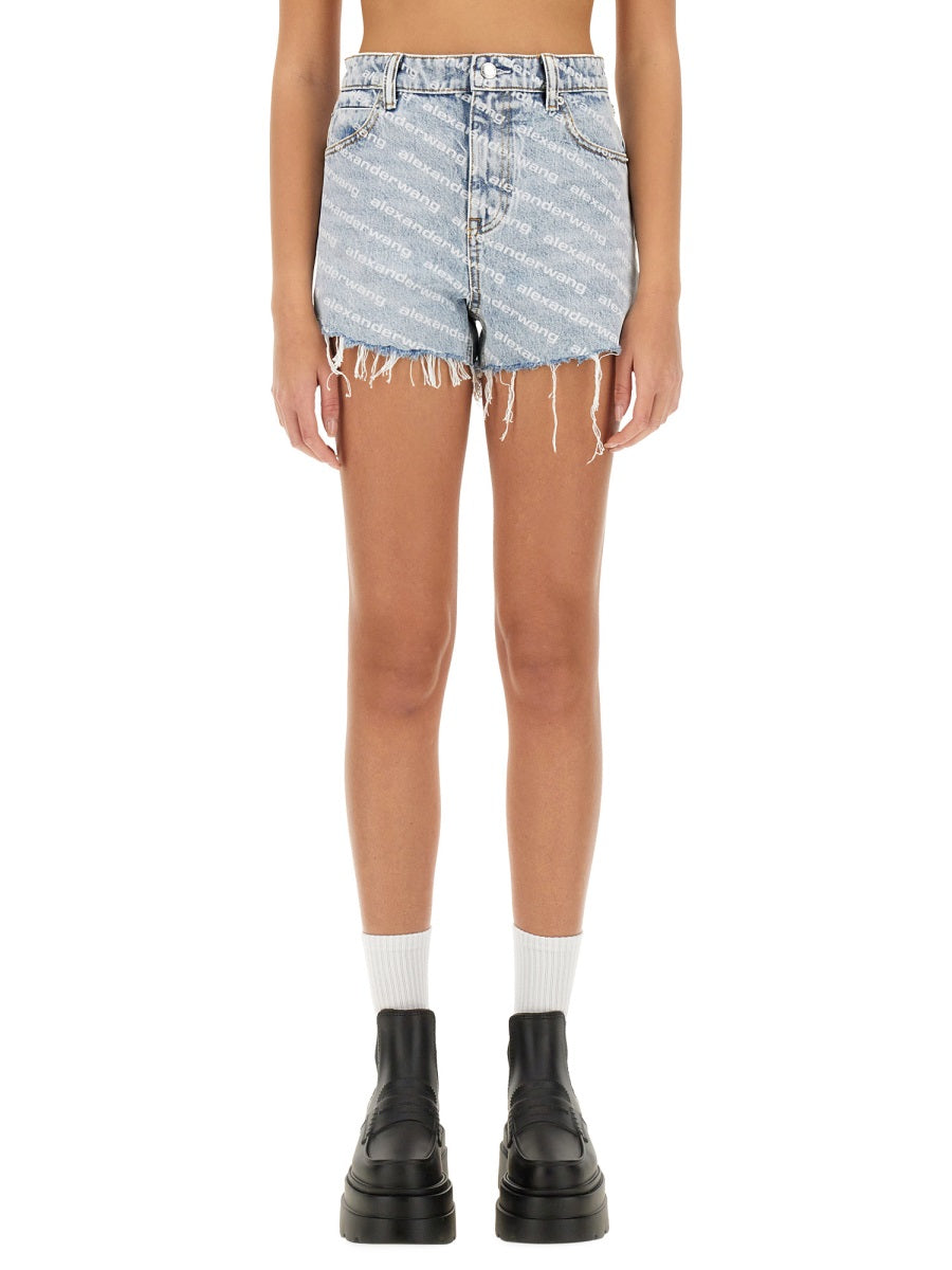 ALEXANDERWANG.T Mini Bite Shorts (Size 27)