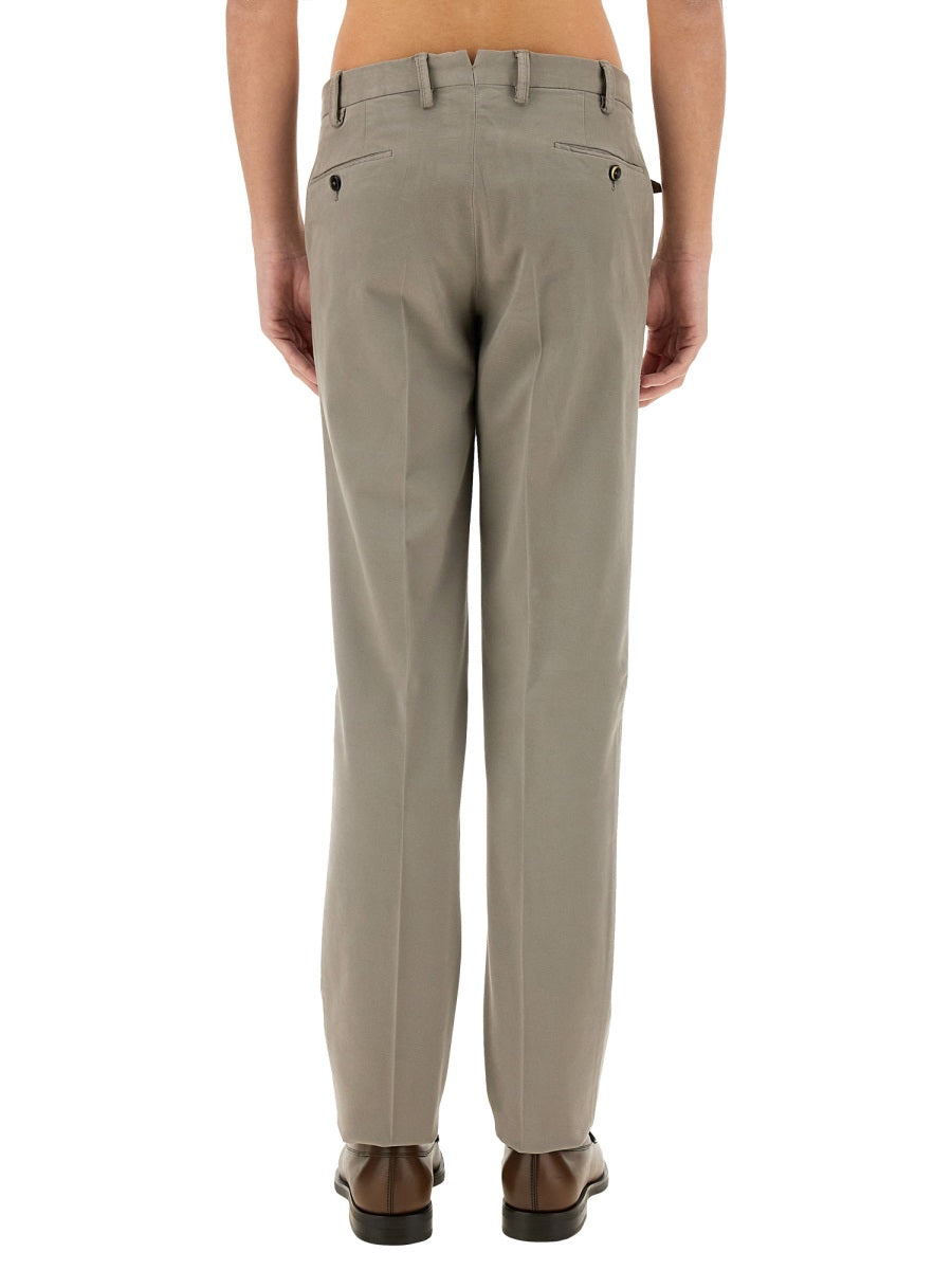 PT TORINO Classic Gabardine Trousers - Size 48 IT