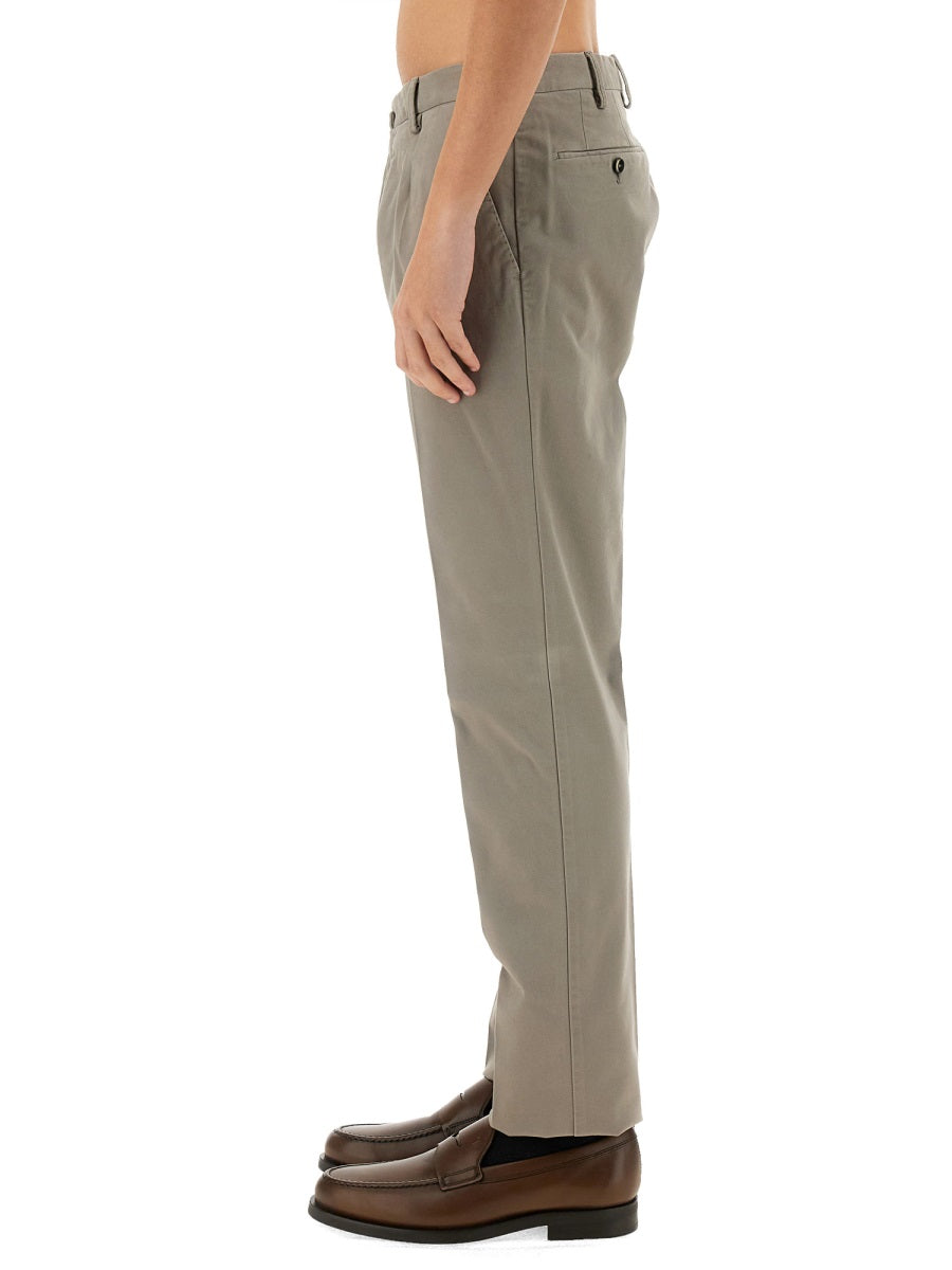 PT TORINO Classic Gabardine Trousers - Size 48 IT