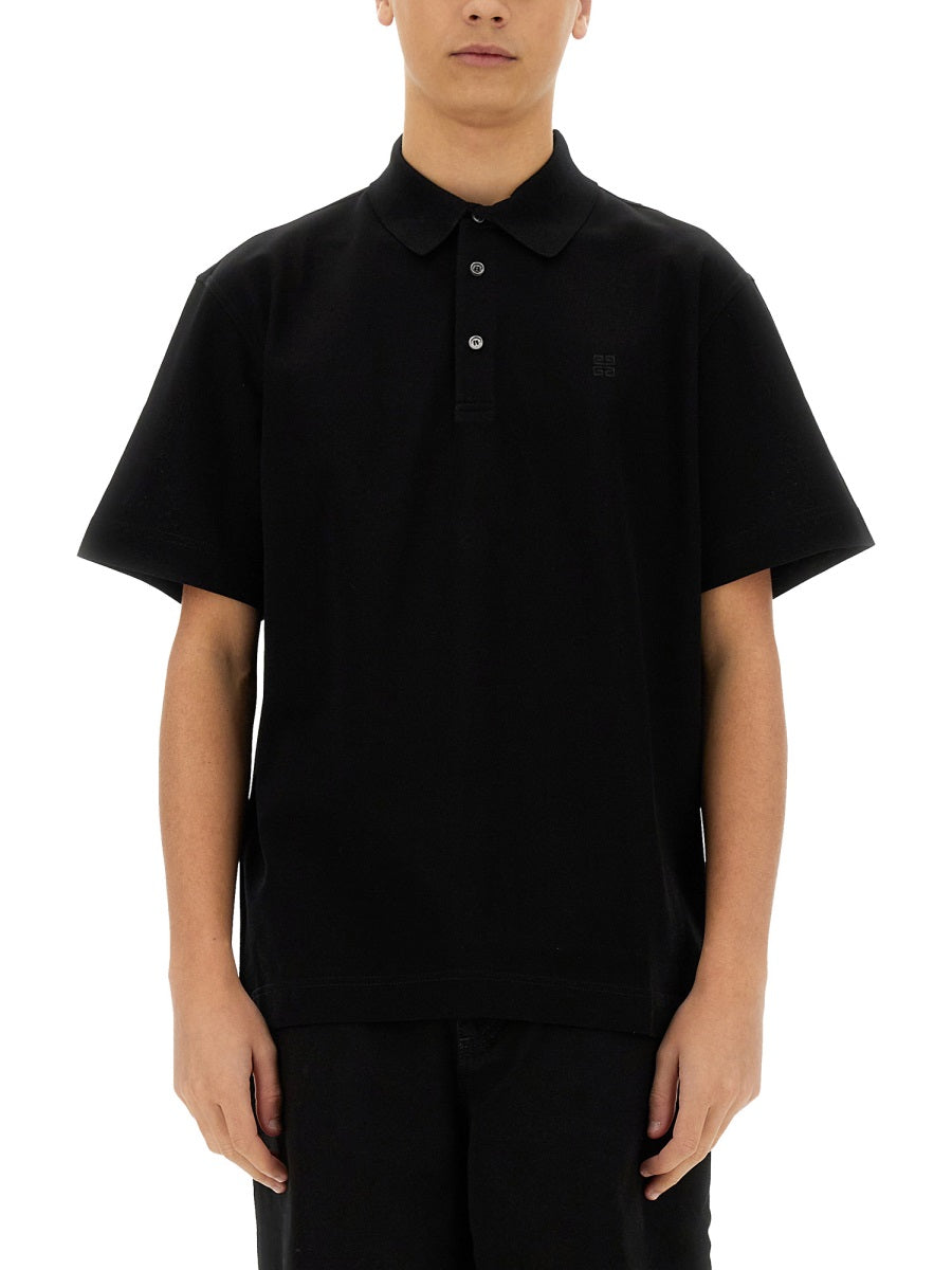 GIVENCHY Classic Fit Piquet Polo Shirt