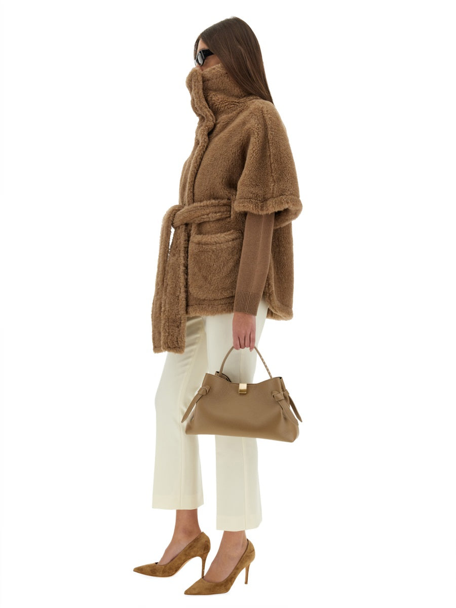 MAX MARA Regular Fit Teddy Bear Jacket - Size S