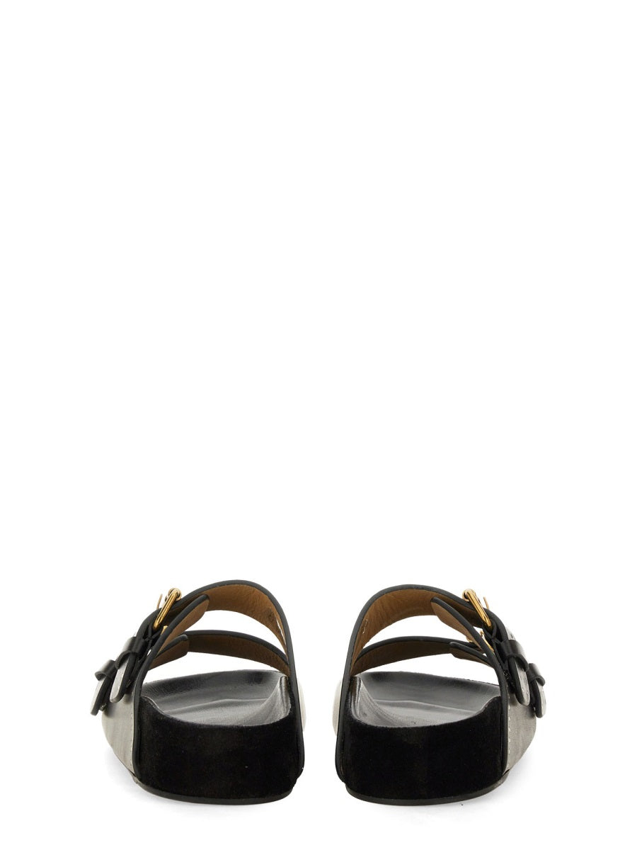 ISABEL MARANT Lennyo Cowhide Sandal