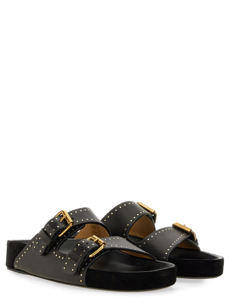 ISABEL MARANT Lennyo Cowhide Sandal