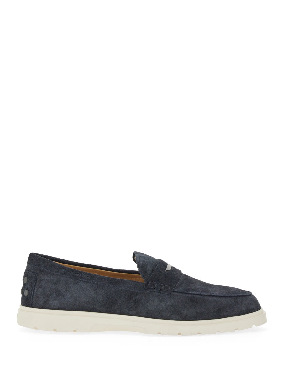 TOD'S Classic Suede Loafer for Men