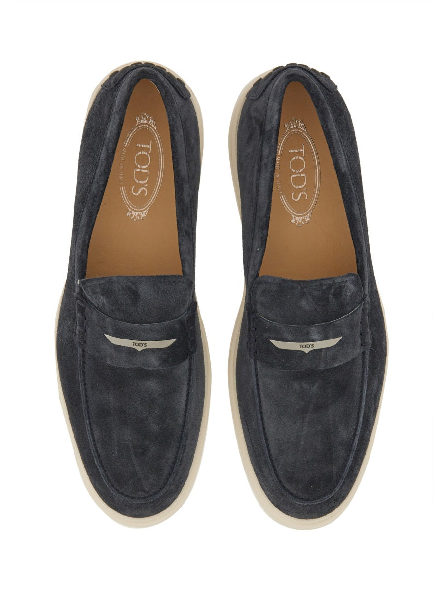 TOD'S Classic Suede Loafer for Men