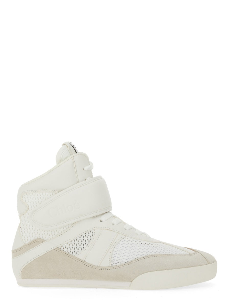 CHLOÉ Kick Ankle Sneakers for Women - SS25 Collection