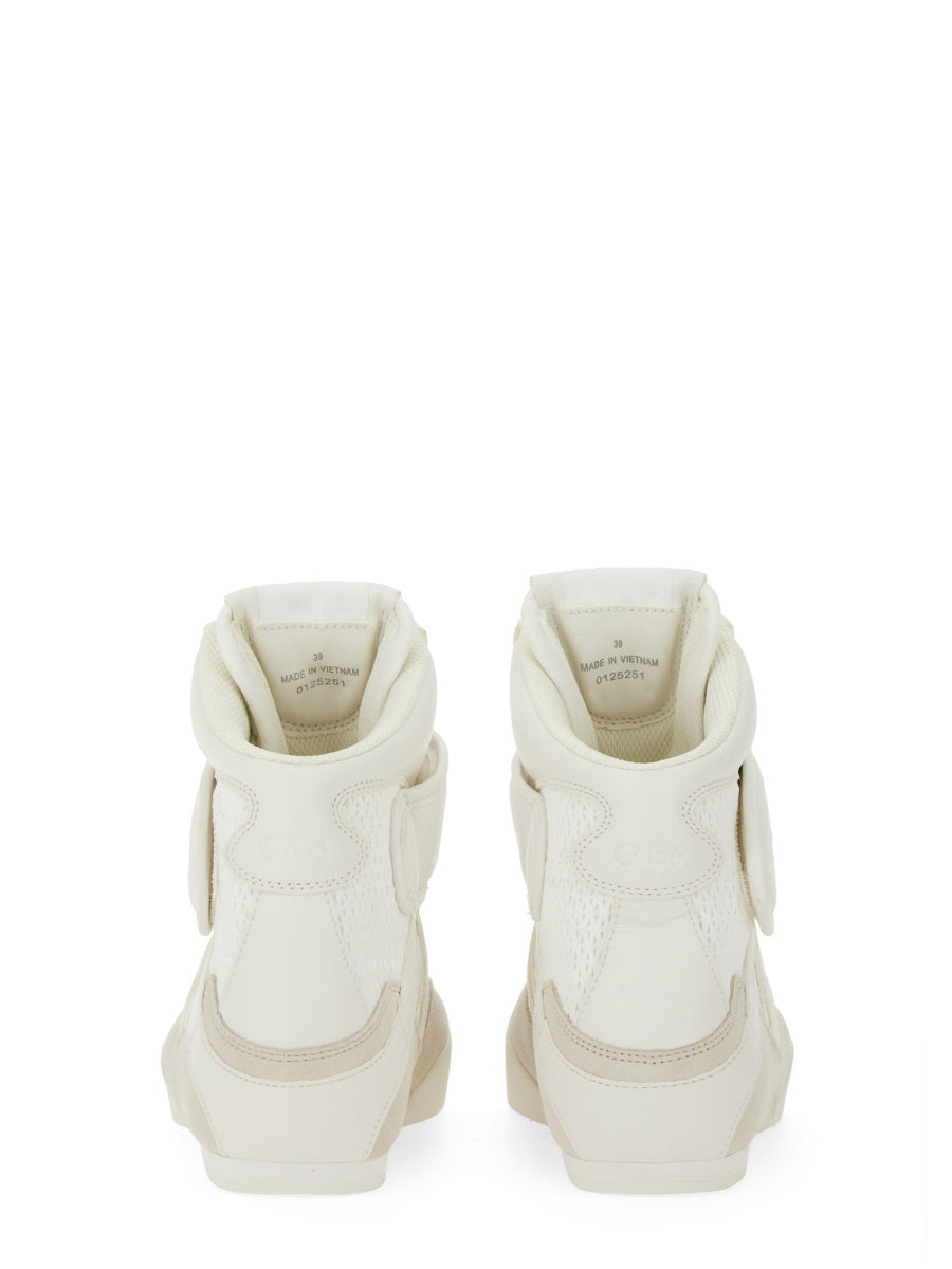 CHLOÉ Kick Ankle Sneakers for Women - SS25 Collection